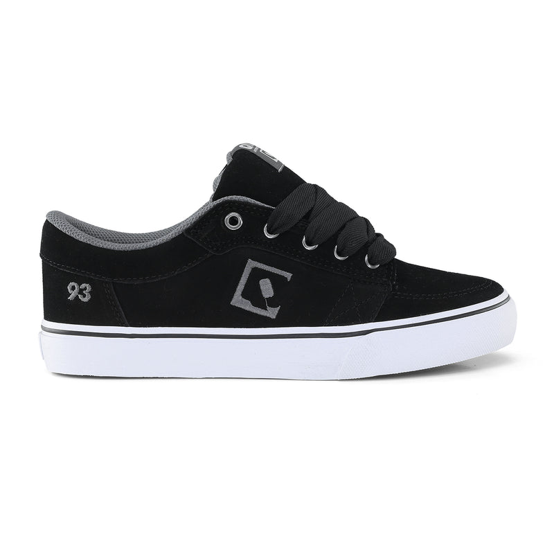 Tênis QIX 93 Ninety Three Vulcan 07 Preto e Chumbo