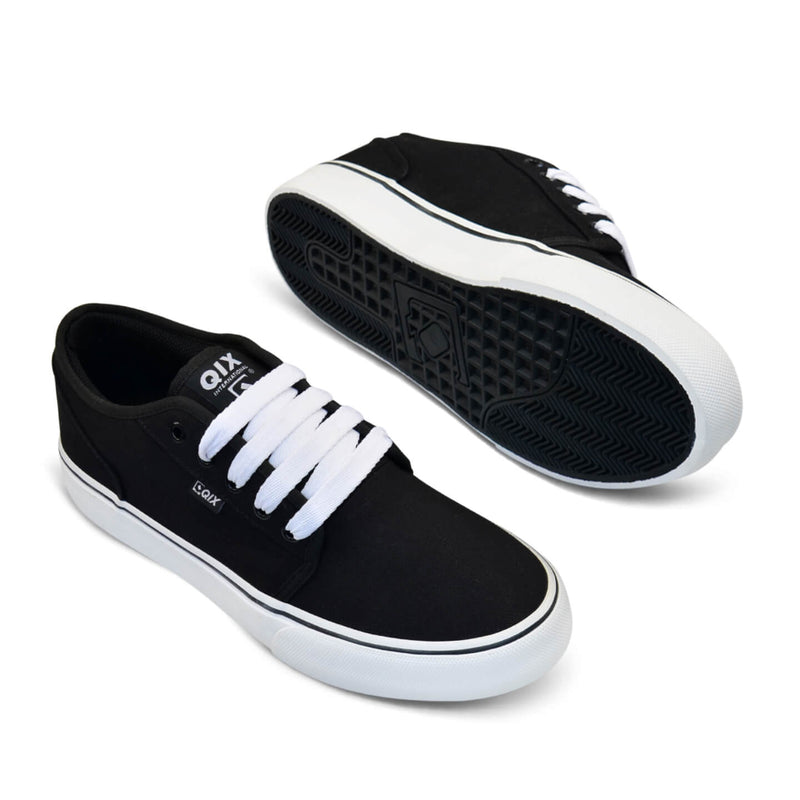 Tênis QIX California Vulcan 07 - Preto e Branco