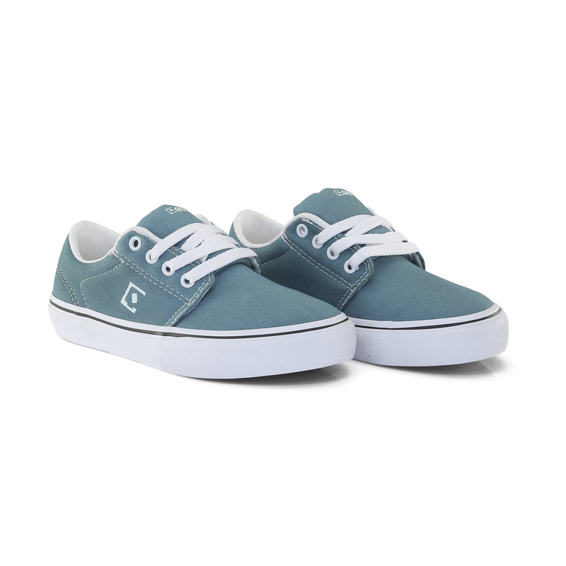 Tênis Infantil Qix Combat 3 Azul Lavado e Branco