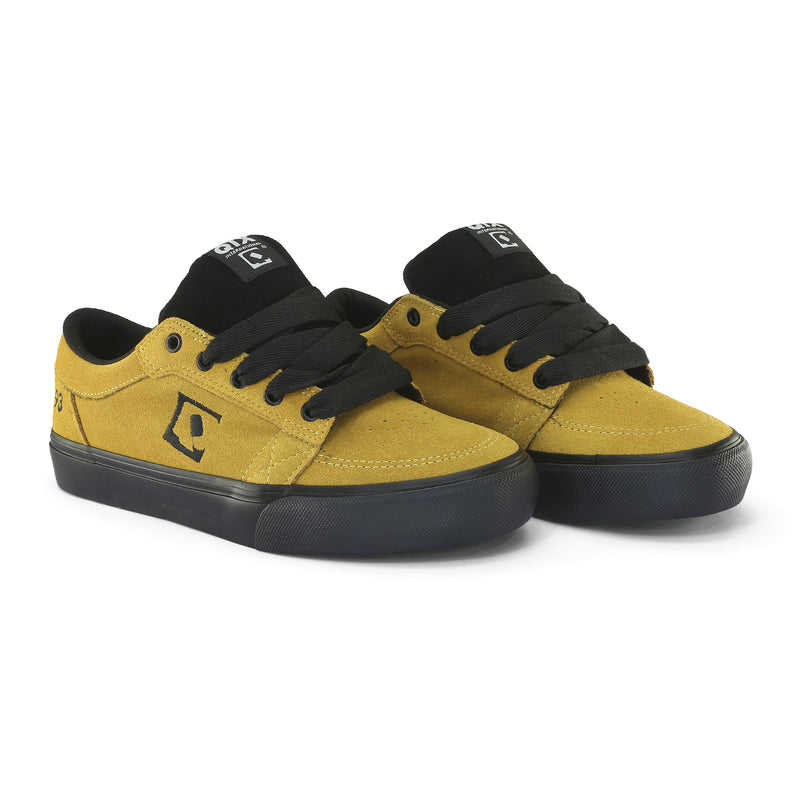 Tênis QIX 93 Ninety Three Vulcan 07 Mostarda e Branco