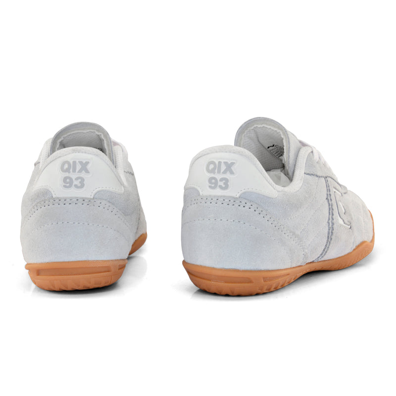 Tênis Qix Sidekick Camurça - Alvejado e Branco