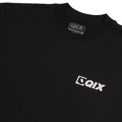CAMISETA QIX STREET MINIMAL LOGO PRETA