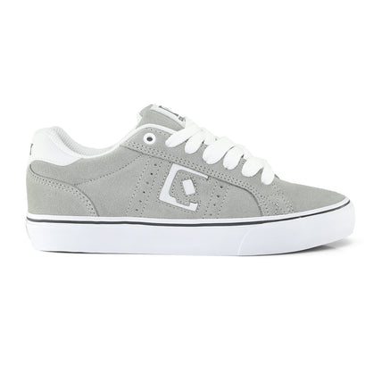 Tênis QIX Combat Suede Vulk Cinza e Branco