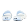 Chinelo QIX Nuvem Slide Full Branco e Preto