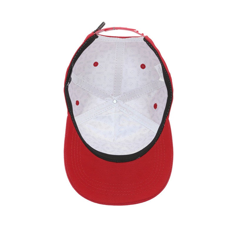 Boné QIX Snapback Logo Vermelho