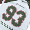 CAMISETA QIX RAGLAN SKATEBOARDS OFF WHITE E VERDE