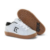 Tênis Infantil Qix Combat Suede Branco Latex