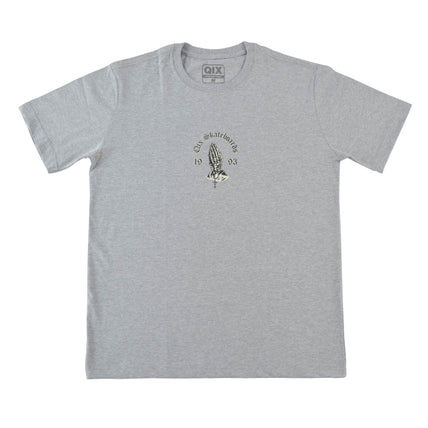 CAMISETA QIX SKULL SKATEBOARD MESCLA