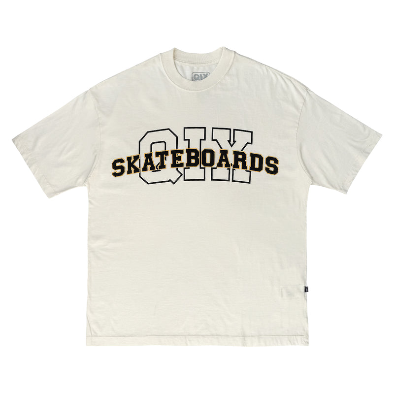 CAMISETA QIX OVERSIZED SKATEBOARDS OFF WHITE