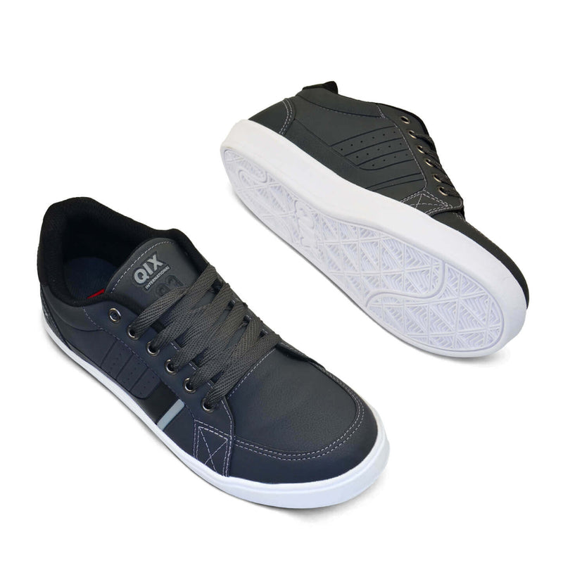 Tênis Qix Laguna Gafite, Preto e Cinza