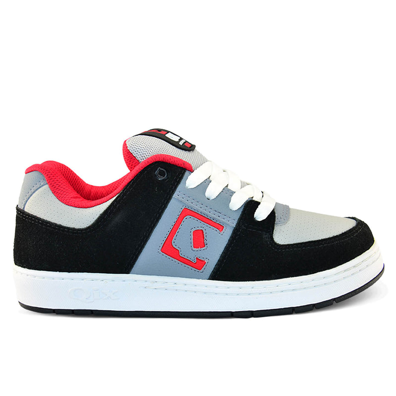 Tênis Qix 90's - Preto, Vermelho e Branco