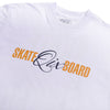 CAMISETA QIX STREET SKATE BOARD SINCE 1993 BRANCA