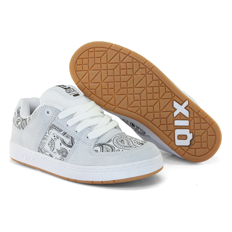 Tênis Qix 90's OG Branco e Preto Natural