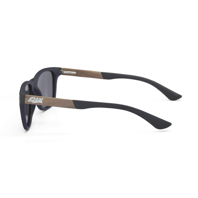Óculos de sol unissex QIX SKATE maple marrom e preto