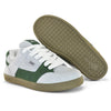 Tênis Qix AM Suede - Verde Musgo e Branco