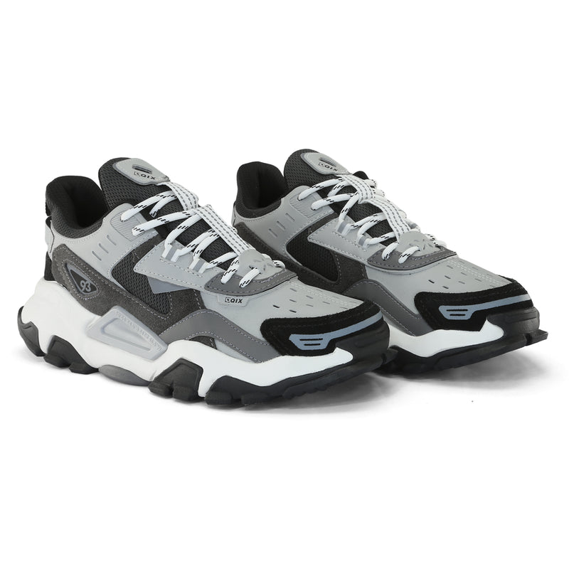 Tênis Qix Trek Urban Hiking Cinza e Preto