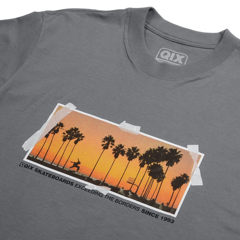 CAMISETA QIX STREET SKATE BEACH MESCLA