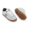 Tênis Infantil Qix Combat Suede Branco Latex