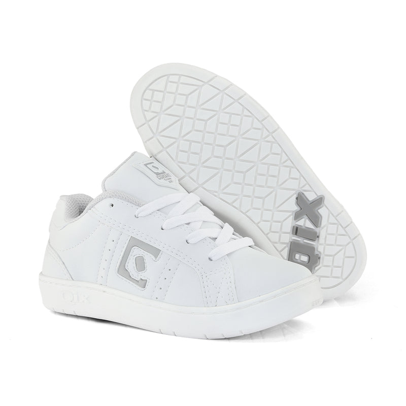 Tênis Infantil QIX Combat Retrô Branco