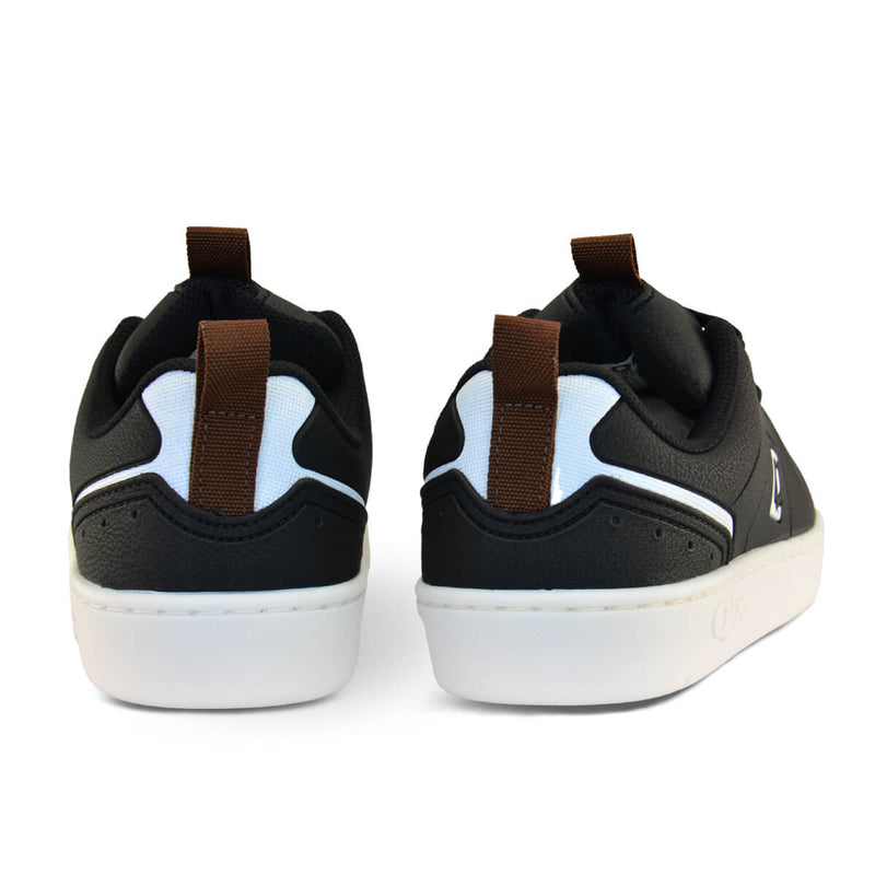 Tênis Infantil QIX Smash Preto e Branco