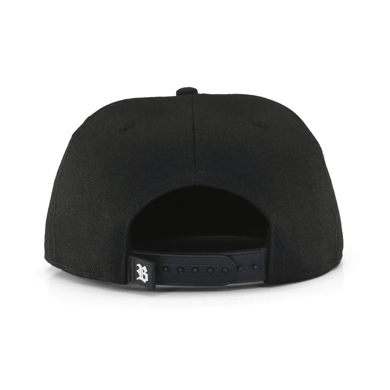 Boné Aba Reta QIX Internacional Skateboarding Preto