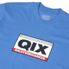 CAMISETA QIX INTERNATIONAL SKATEBOARDS SQUARE AZUL