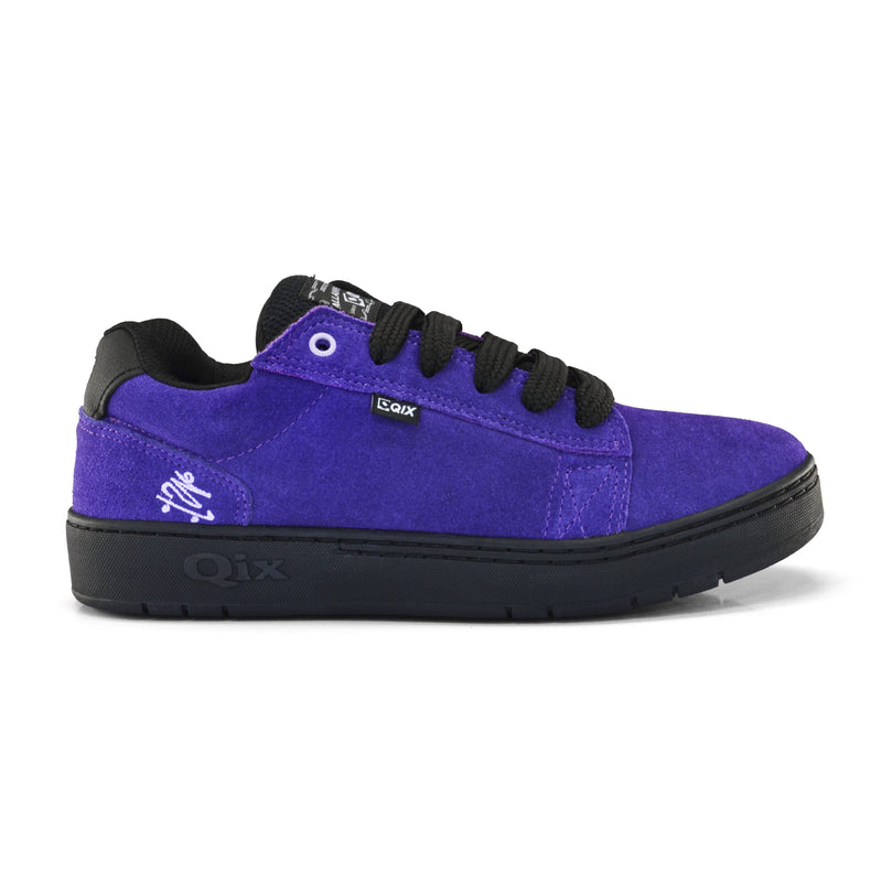 Tênis QIX Chorão Pro Model Allan Mesquita Roxo e Preto